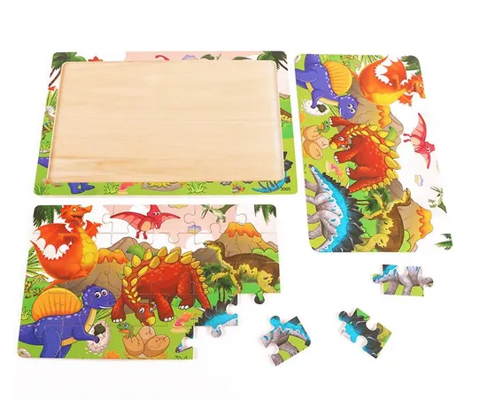 Puzzle éducatif personnalisé en carton, 700mm X 500mm, 1000 pièces, pour enfants et adultes, fabricants
